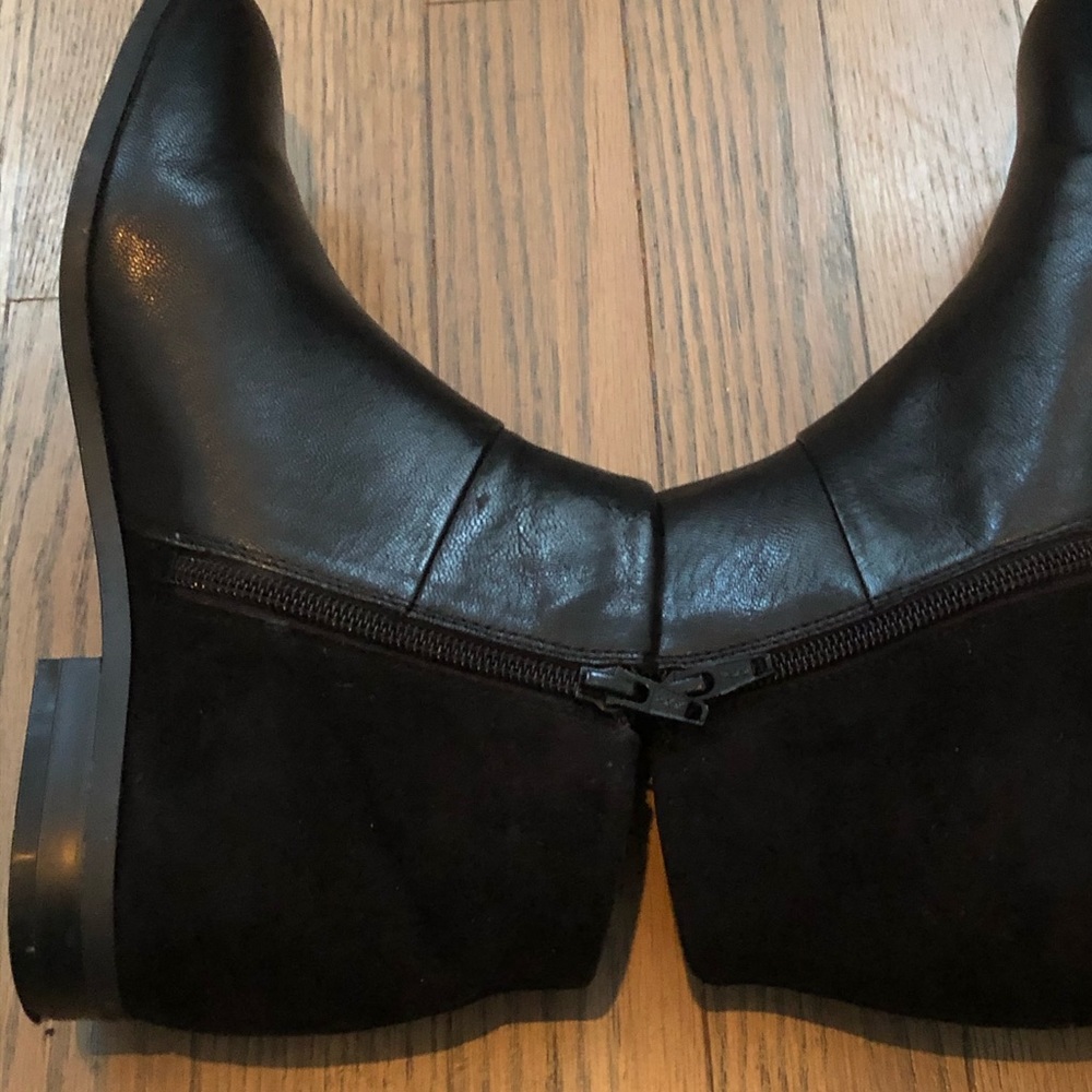 Nine West black ankle booties